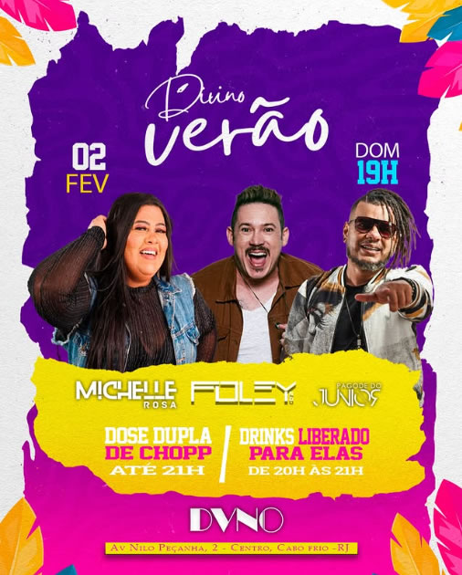 DIVINO VERÃO - DOM.02 - FEVEREIRO